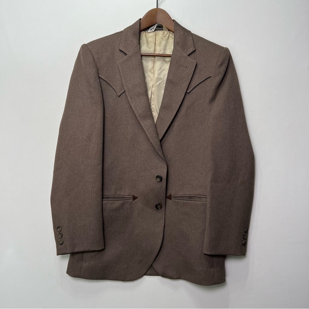 Vintage Falcone Union Made Western Wear Blazer 2 Button Men’s Sport Coat No Size
